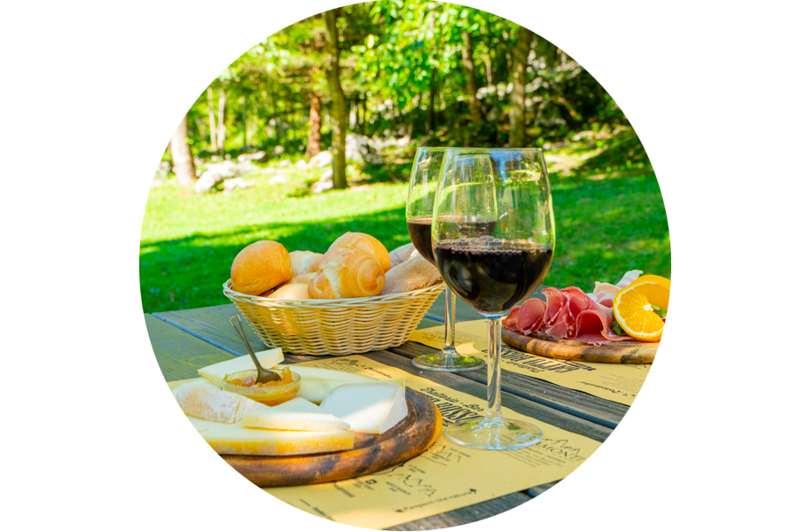 Gatto Rosso - Pranzo all'aperto